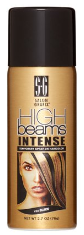 High Beams Temporary Spray On Hair Color black #20 - Idealbarbersupply